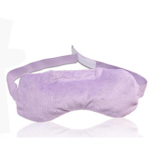 Weighted Herbal Microwaveable Nature Clay Beads Lavender Scented Moist Heat Eye Mask For Stress